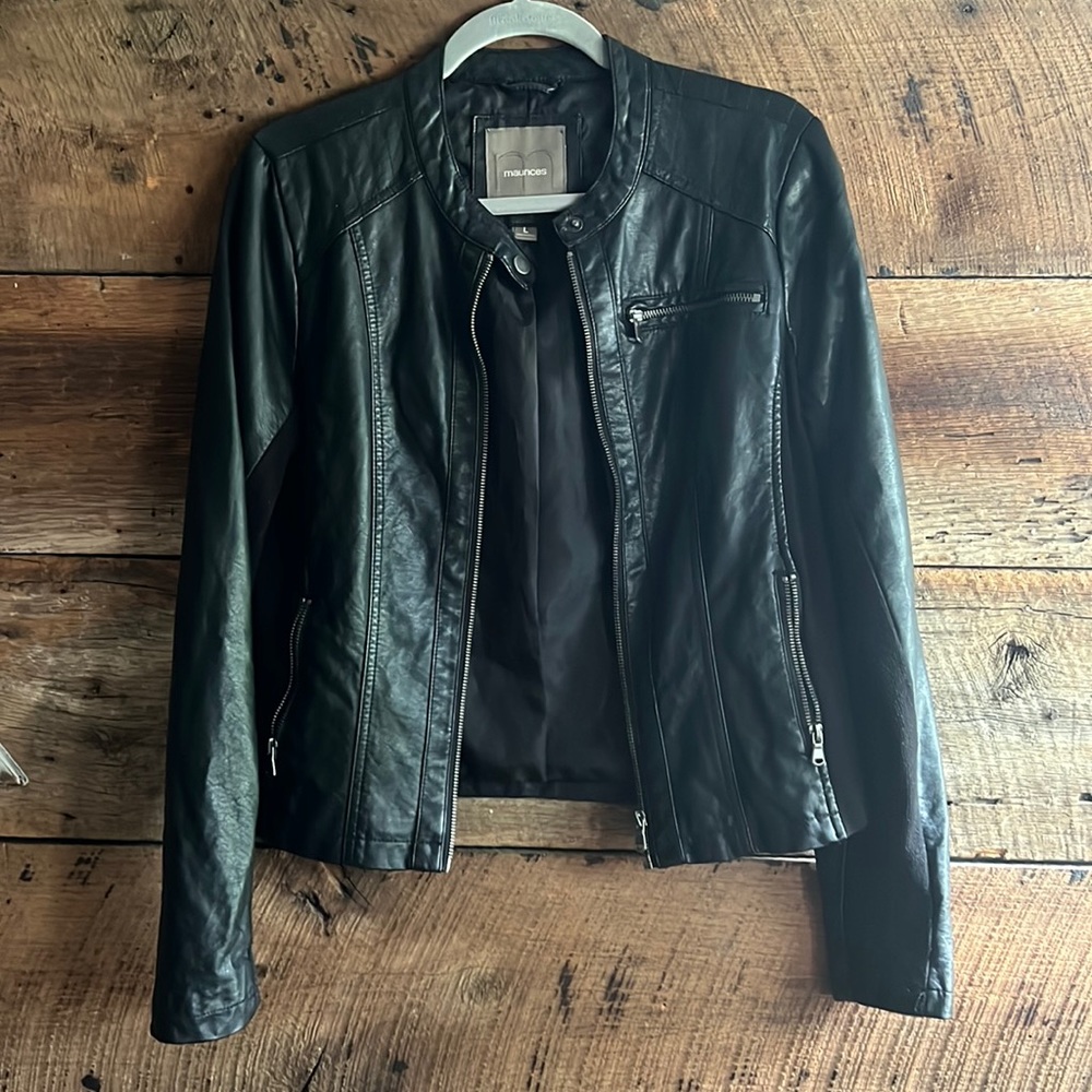 Maurice’s black jacket- L